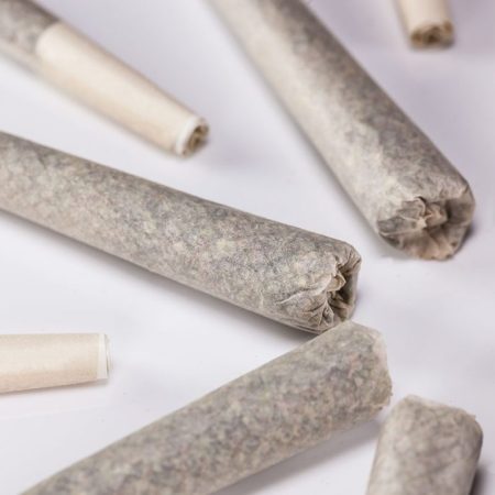How do THC pre-rolls promote relaxation and stress relief?